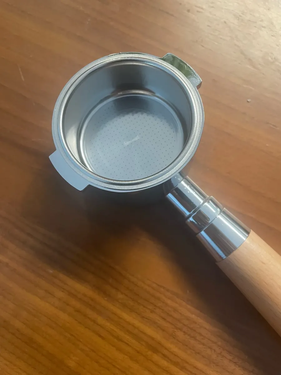Bottomless portafilter photographed by Sofia L., a verified buyer